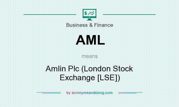 What does AML mean? It stands for Amlin Plc (London Stock Exchange [LSE])