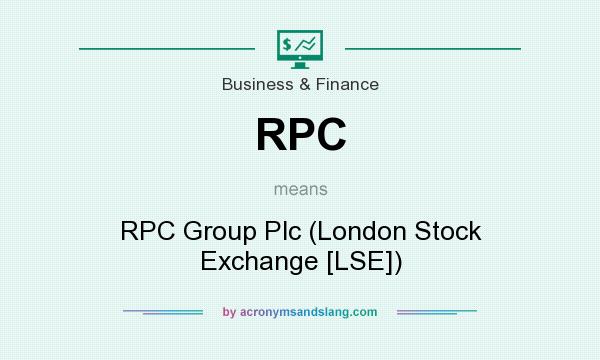 What does RPC mean? It stands for RPC Group Plc (London Stock Exchange [LSE])