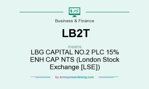 What does LB2T mean? It stands for LBG CAPITAL NO.2 PLC 15% ENH CAP NTS (London Stock Exchange [LSE])