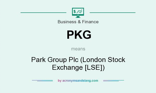 What does PKG mean? It stands for Park Group Plc (London Stock Exchange [LSE])