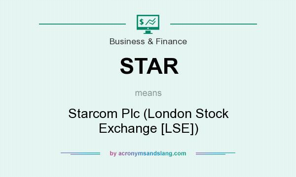 What does STAR mean? It stands for Starcom Plc (London Stock Exchange [LSE])