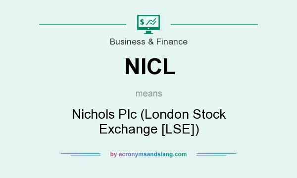 What does NICL mean? It stands for Nichols Plc (London Stock Exchange [LSE])