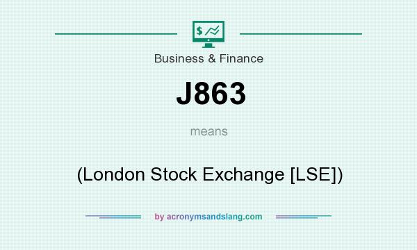 What does J863 mean? It stands for (London Stock Exchange [LSE])