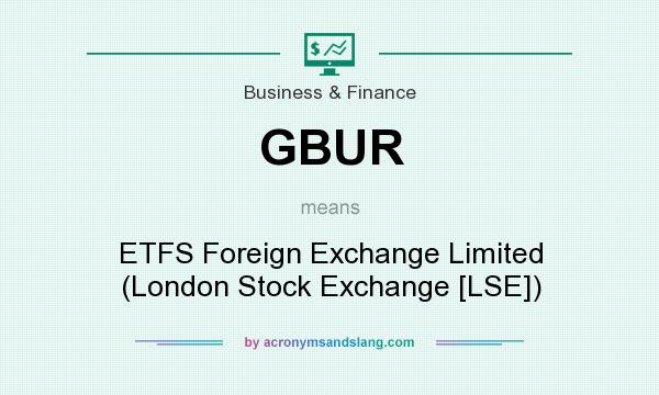 What does GBUR mean? It stands for ETFS Foreign Exchange Limited (London Stock Exchange [LSE])