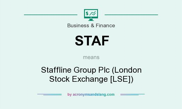 What does STAF mean? It stands for Staffline Group Plc (London Stock Exchange [LSE])
