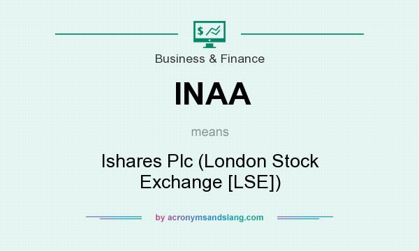 What does INAA mean? It stands for Ishares Plc (London Stock Exchange [LSE])
