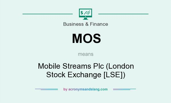 What does MOS mean? It stands for Mobile Streams Plc (London Stock Exchange [LSE])