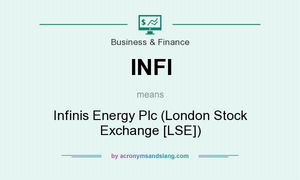 What does INFI mean? It stands for Infinis Energy Plc (London Stock Exchange [LSE])