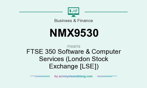 What does NMX9530 mean? It stands for FTSE 350 Software & Computer Services (London Stock Exchange [LSE])