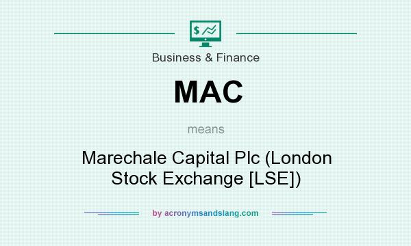 What does MAC mean? It stands for Marechale Capital Plc (London Stock Exchange [LSE])