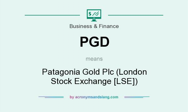 What does PGD mean? It stands for Patagonia Gold Plc (London Stock Exchange [LSE])