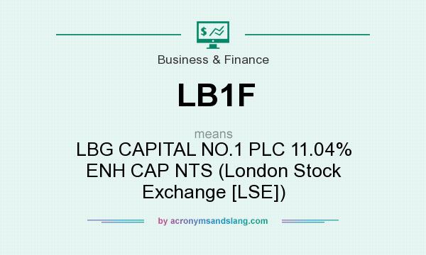 What does LB1F mean? It stands for LBG CAPITAL NO.1 PLC 11.04% ENH CAP NTS (London Stock Exchange [LSE])