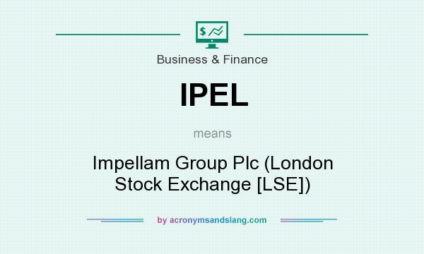 What does IPEL mean? It stands for Impellam Group Plc (London Stock Exchange [LSE])
