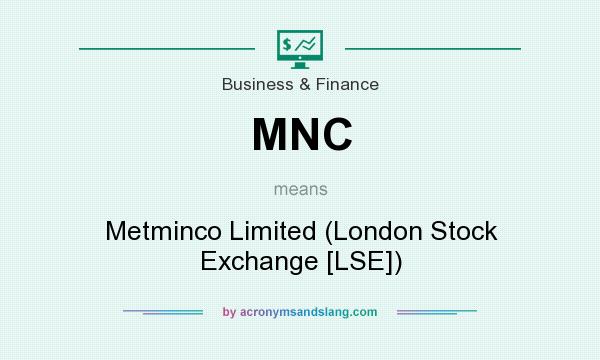 What does MNC mean? It stands for Metminco Limited (London Stock Exchange [LSE])
