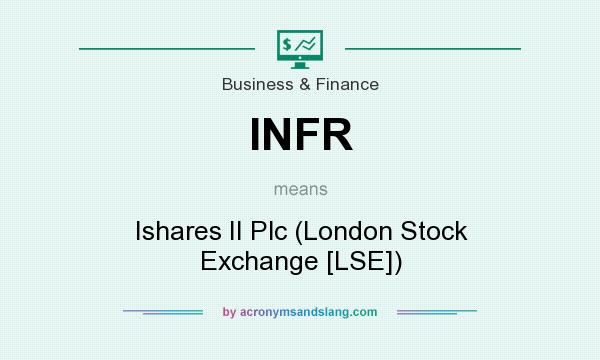 What does INFR mean? It stands for Ishares II Plc (London Stock Exchange [LSE])