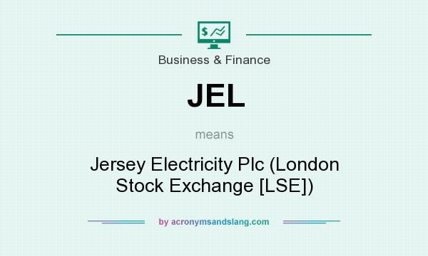 What does JEL mean? It stands for Jersey Electricity Plc (London Stock Exchange [LSE])
