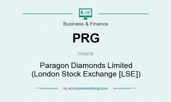 What does PRG mean? It stands for Paragon Diamonds Limited (London Stock Exchange [LSE])