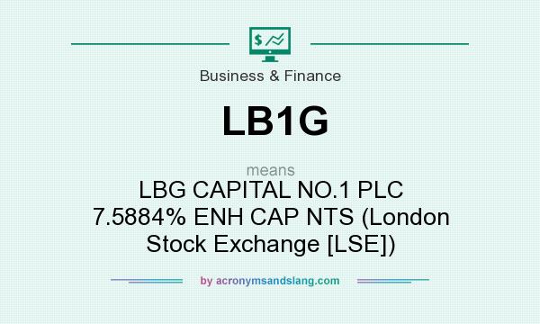 What does LB1G mean? It stands for LBG CAPITAL NO.1 PLC 7.5884% ENH CAP NTS (London Stock Exchange [LSE])