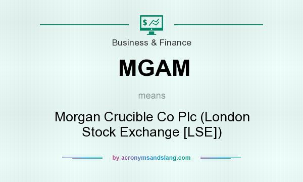 What does MGAM mean? It stands for Morgan Crucible Co Plc (London Stock Exchange [LSE])