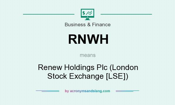 What does RNWH mean? It stands for Renew Holdings Plc (London Stock Exchange [LSE])
