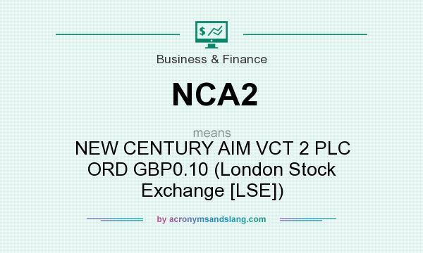 What does NCA2 mean? It stands for NEW CENTURY AIM VCT 2 PLC ORD GBP0.10 (London Stock Exchange [LSE])