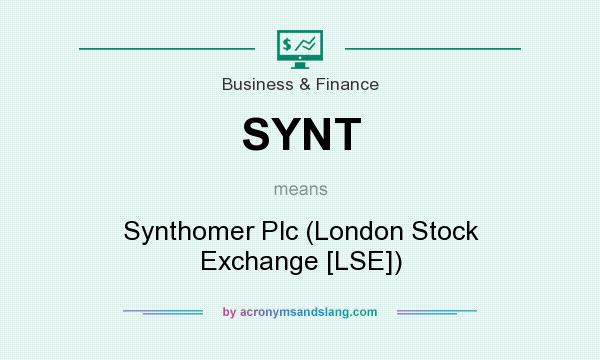 What does SYNT mean? It stands for Synthomer Plc (London Stock Exchange [LSE])