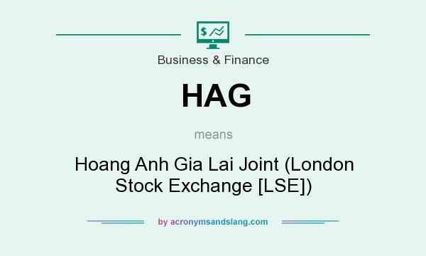 What does HAG mean? It stands for Hoang Anh Gia Lai Joint (London Stock Exchange [LSE])