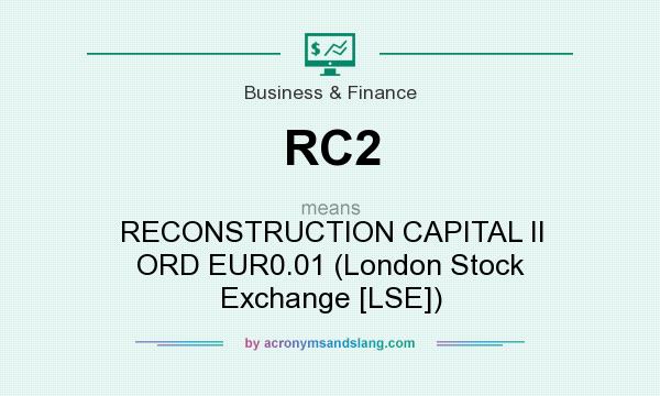 What does RC2 mean? It stands for RECONSTRUCTION CAPITAL II ORD EUR0.01 (London Stock Exchange [LSE])