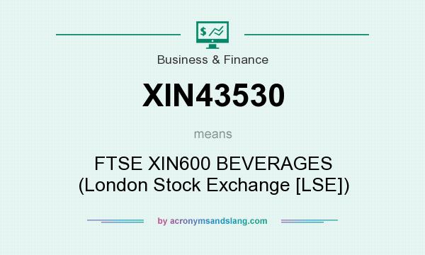 What does XIN43530 mean? It stands for FTSE XIN600 BEVERAGES (London Stock Exchange [LSE])