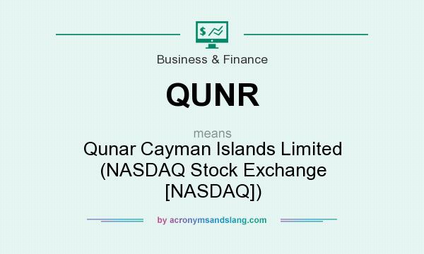What does QUNR mean? It stands for Qunar Cayman Islands Limited (NASDAQ Stock Exchange [NASDAQ])