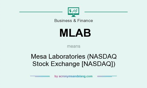 What does MLAB mean? It stands for Mesa Laboratories (NASDAQ Stock Exchange [NASDAQ])