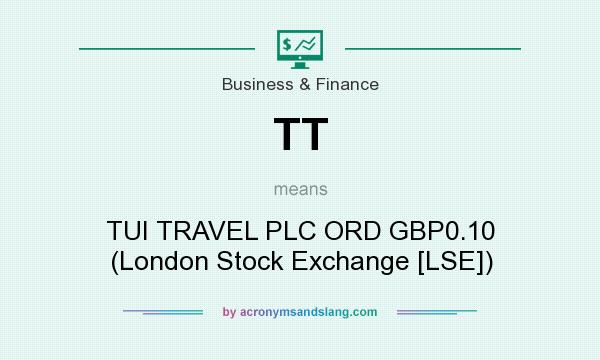 What does TT mean? It stands for TUI TRAVEL PLC ORD GBP0.10 (London Stock Exchange [LSE])