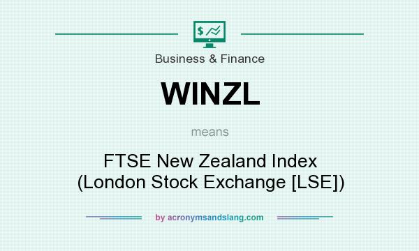 What does WINZL mean? It stands for FTSE New Zealand Index (London Stock Exchange [LSE])