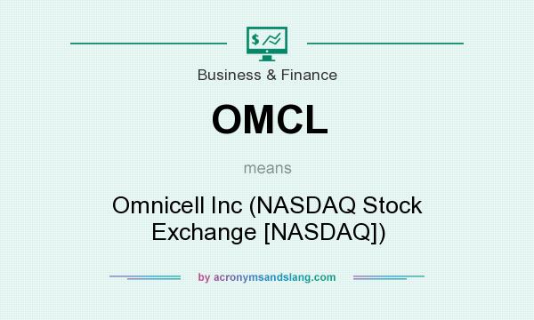 What does OMCL mean? It stands for Omnicell Inc (NASDAQ Stock Exchange [NASDAQ])