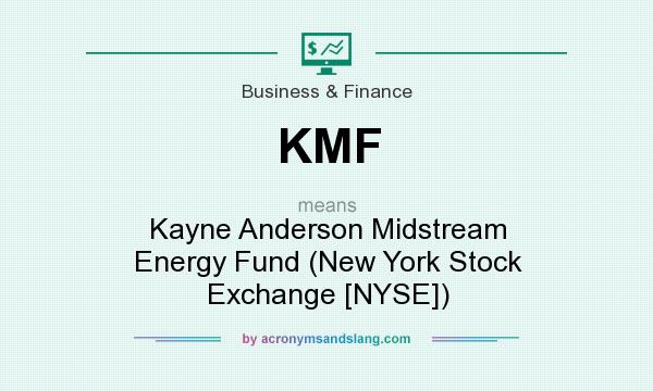 What does KMF mean? It stands for Kayne Anderson Midstream Energy Fund (New York Stock Exchange [NYSE])