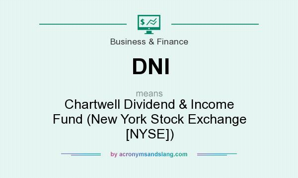 What does DNI mean? It stands for Chartwell Dividend & Income Fund (New York Stock Exchange [NYSE])