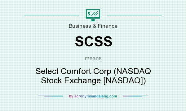 What does SCSS mean? It stands for Select Comfort Corp (NASDAQ Stock Exchange [NASDAQ])