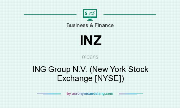 What does INZ mean? It stands for ING Group N.V. (New York Stock Exchange [NYSE])