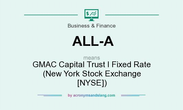 What does ALL-A mean? It stands for GMAC Capital Trust I Fixed Rate (New York Stock Exchange [NYSE])