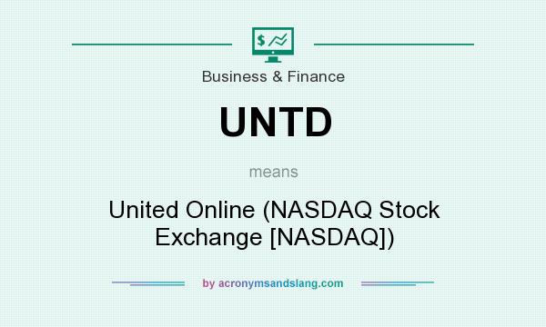 What does UNTD mean? It stands for United Online (NASDAQ Stock Exchange [NASDAQ])