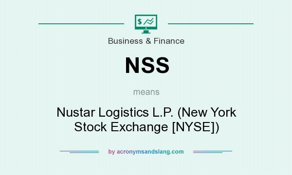 What does NSS mean? It stands for Nustar Logistics L.P. (New York Stock Exchange [NYSE])