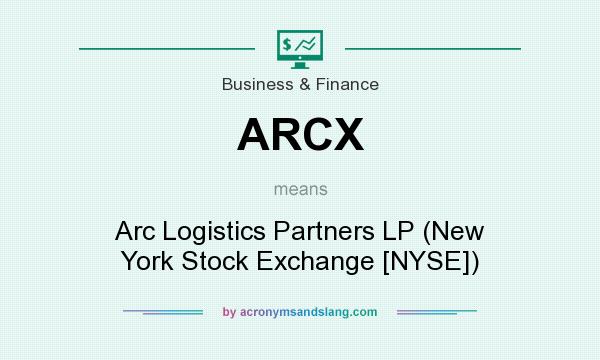What does ARCX mean? It stands for Arc Logistics Partners LP (New York Stock Exchange [NYSE])