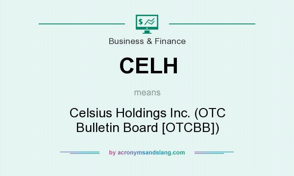 What does CELH mean? It stands for Celsius Holdings Inc. (OTC Bulletin Board [OTCBB])