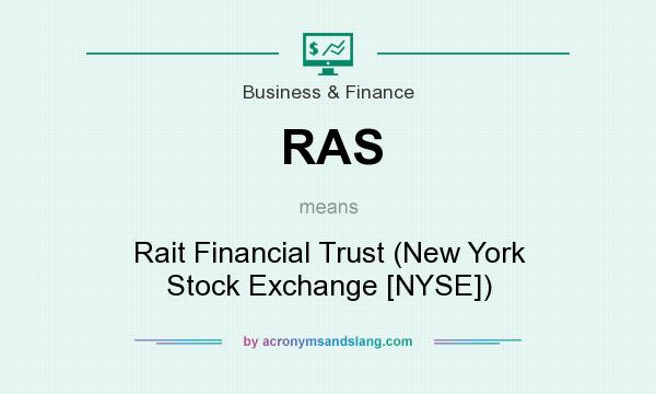 What does RAS mean? It stands for Rait Financial Trust (New York Stock Exchange [NYSE])
