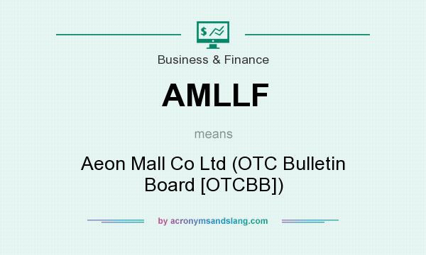 What does AMLLF mean? It stands for Aeon Mall Co Ltd (OTC Bulletin Board [OTCBB])