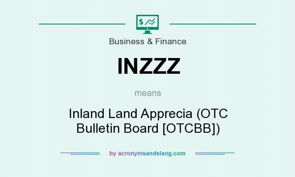 What does INZZZ mean? It stands for Inland Land Apprecia (OTC Bulletin Board [OTCBB])