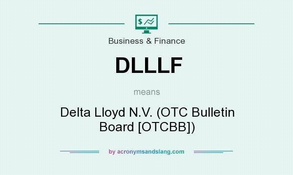 What does DLLLF mean? It stands for Delta Lloyd N.V. (OTC Bulletin Board [OTCBB])