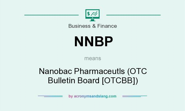 What does NNBP mean? It stands for Nanobac Pharmaceutls (OTC Bulletin Board [OTCBB])