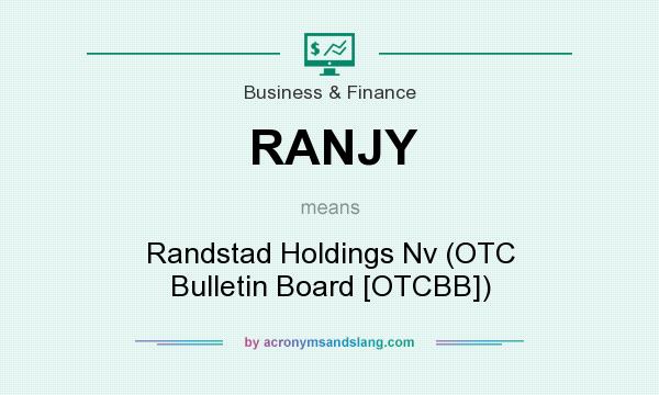 What does RANJY mean? It stands for Randstad Holdings Nv (OTC Bulletin Board [OTCBB])