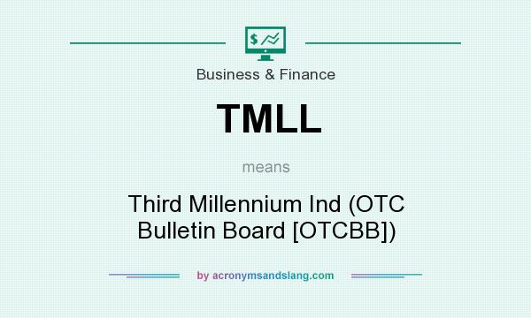 What does TMLL mean? It stands for Third Millennium Ind (OTC Bulletin Board [OTCBB])